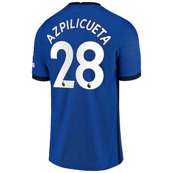 Camiseta Chelsea NO.28 Azpilicueta Replica Primera Ropa 2020/21 Azul